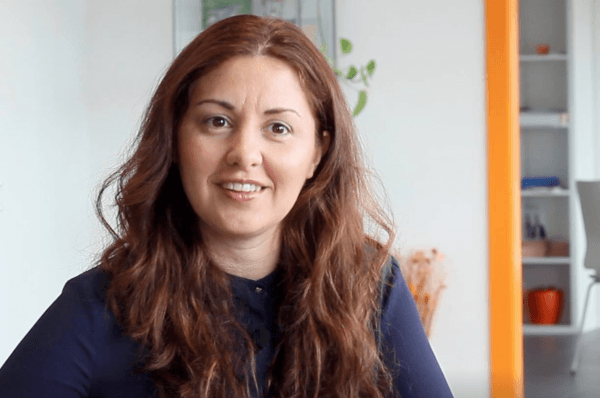 Sandra Jiménez, presidenta de la comisión de transformación digital en CES 1