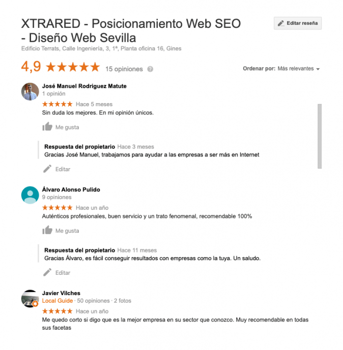 Cómo mejorar el SEO de tu web: 8 Tips Ganadores en 2020 4 opiniones y reseñas