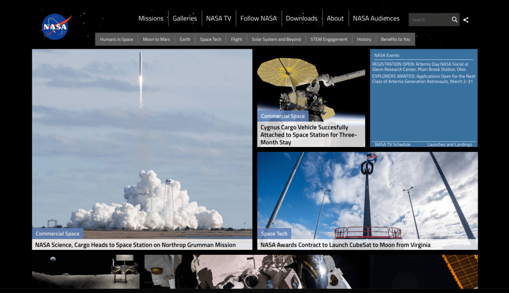 ¿Qué es Google EAT? 2 ejemplo nasa google eat